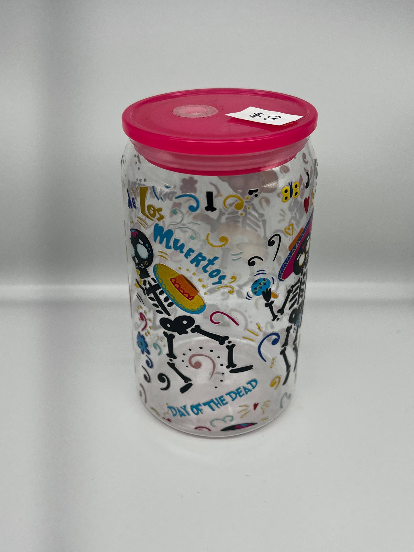 Dia de muertos 16oz Plastic Cup