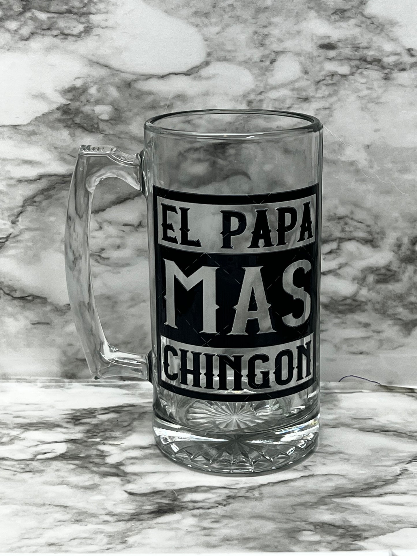 El Papa Mas Chingon Beer Mug