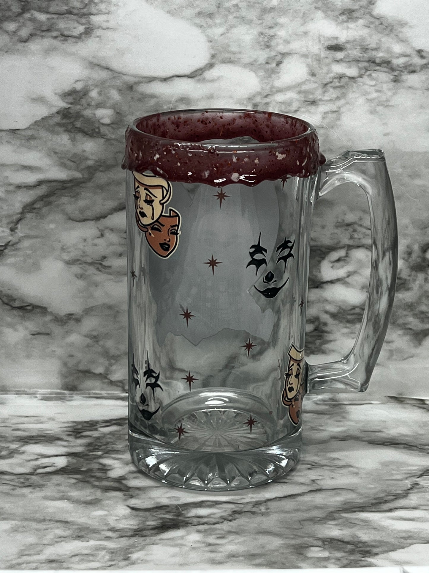 Chicano Couple Beer Mug