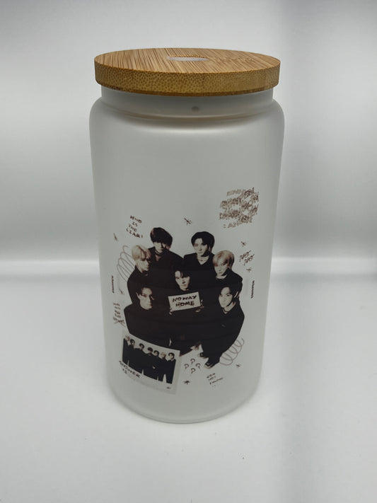 Enhypen 16oz Glass Cup