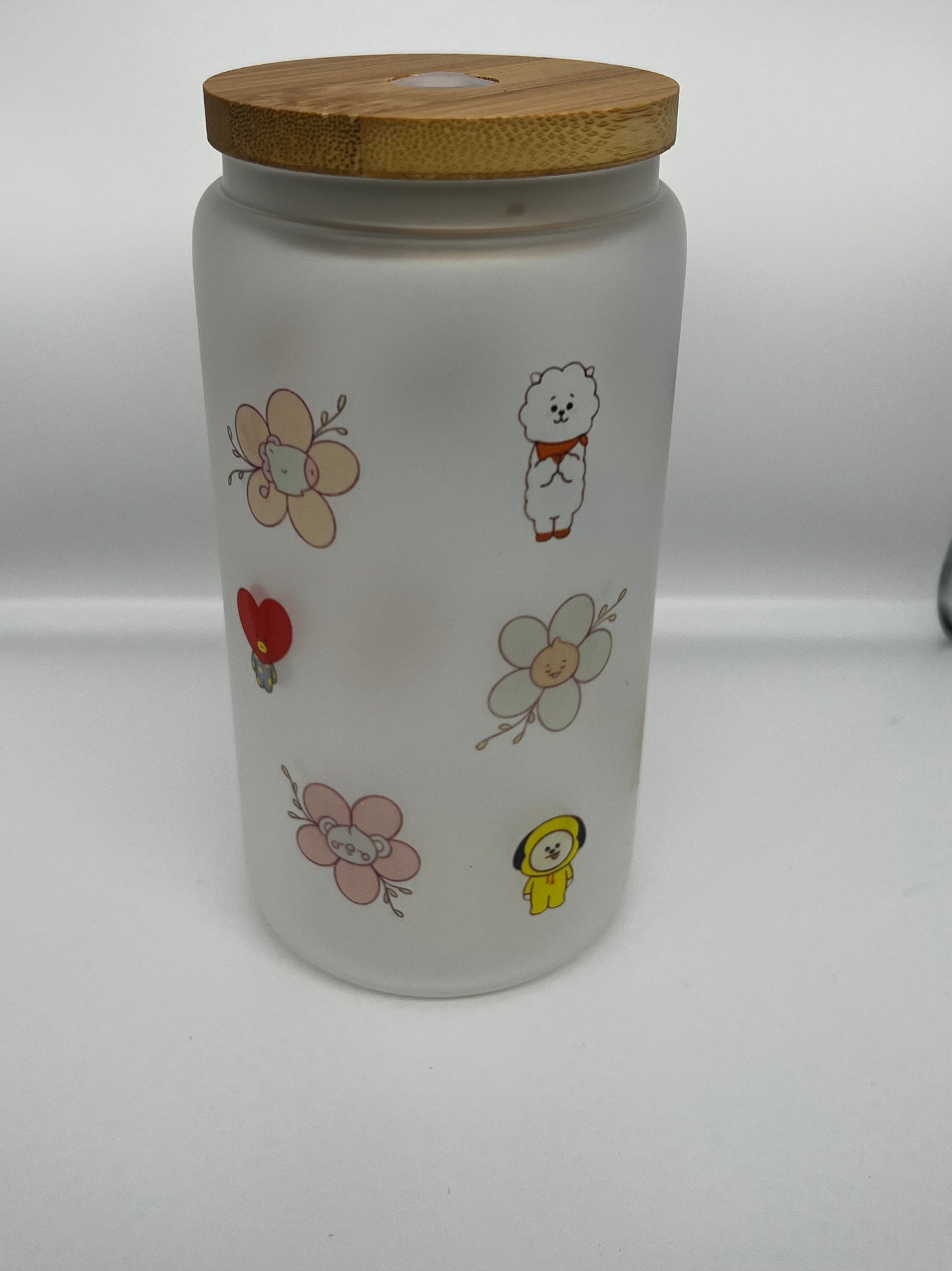 BT 21 16oz Glass Cup